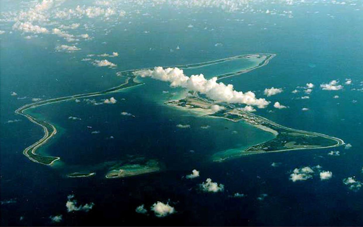 Diego Garcia is the largest of the Chagos Islands - Reuters