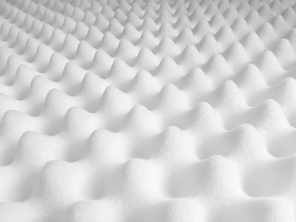 Details of memory foam mattress