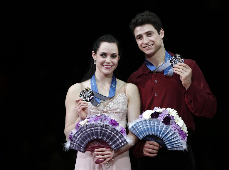 Canada's Tessa Virtue and Scott Moir (REUTERS/Issei Kato)