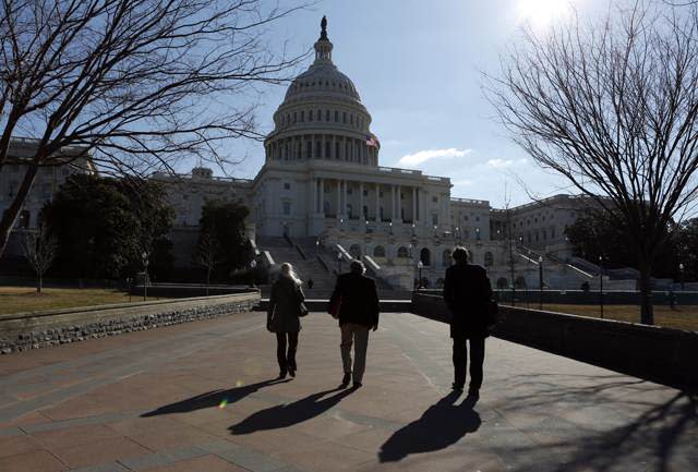 Capitol Hill in Washington, D.C. (Reuters/Kevin Lamarque)