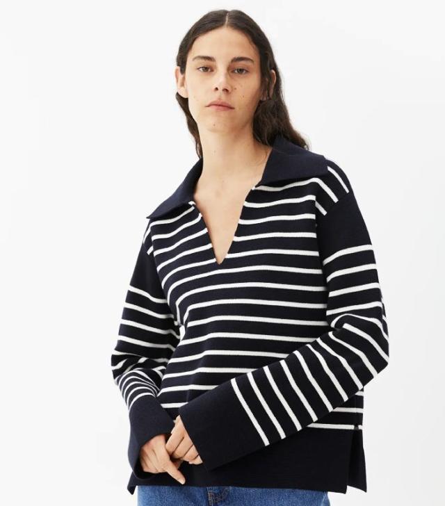 Arket's viral striped Breton jumper is back in stock for autumn