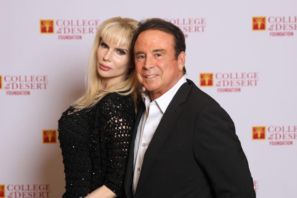 Visionary presenting sponsors Jessica and Jim Greene attend Stepping Out for College of the Desert 2024, held April 4, 2024.