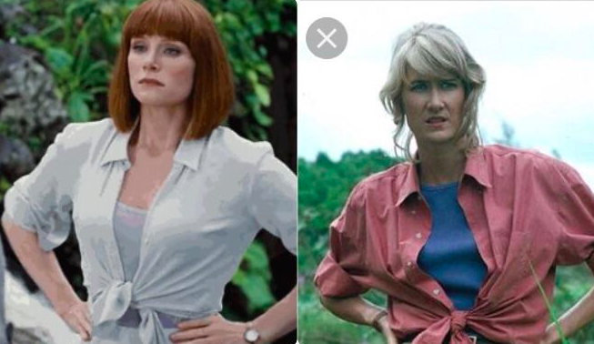 Bryce Dallas Howard and Laura Dern dressed the same way
