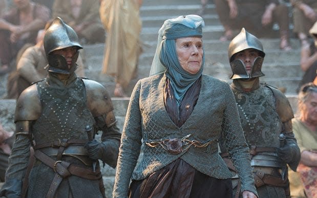 Dianna Rigg as Lady Olenna Tyrell - HBO