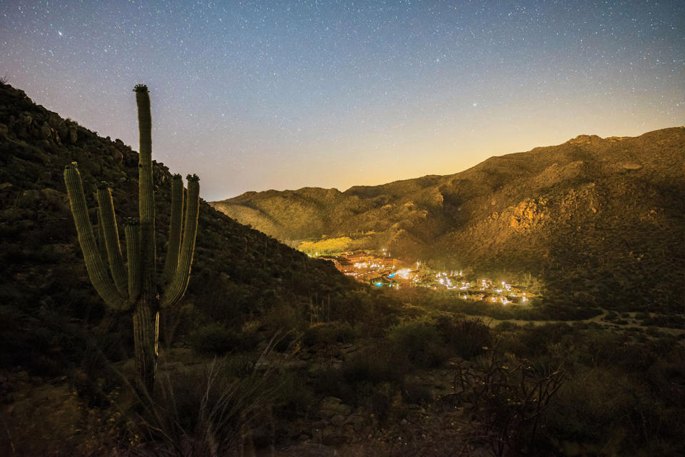 View of the Ritz Carlton from Dove Mountain