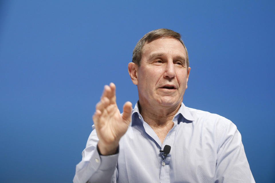 CANNES, FRANCE - JUNE 19:  Richard Edelman speaks onstage during the Edelman session at the Cannes Lions Festival 2018 on June 19, 2018 in Cannes, France.  (Photo by Richard Bord/Getty Images for Cannes Lions)