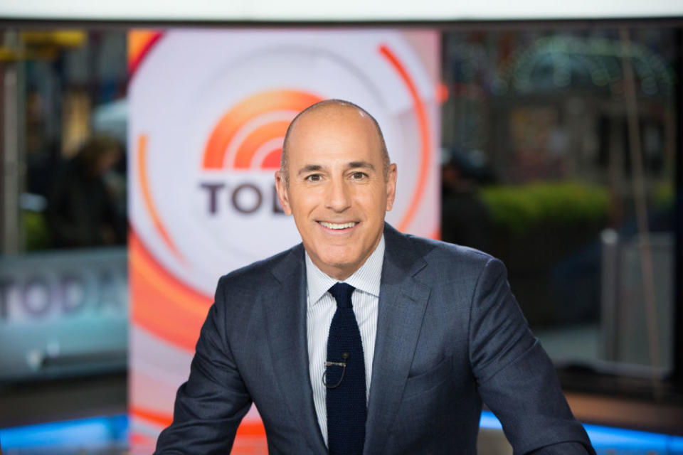 Matt Lauer on <em>Today</em> on Nov. 1, 2017. (Photo: Nathan Congleton/NBC/NBCU Photo Bank via Getty Images)