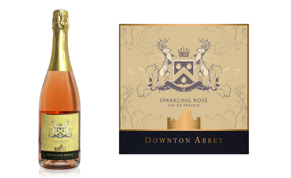 Downton Abbey Sparkling Rose, Val de Loire, France (Photo: Lot18.com)