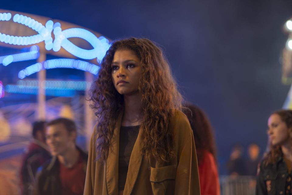 A still from the series Euphoria