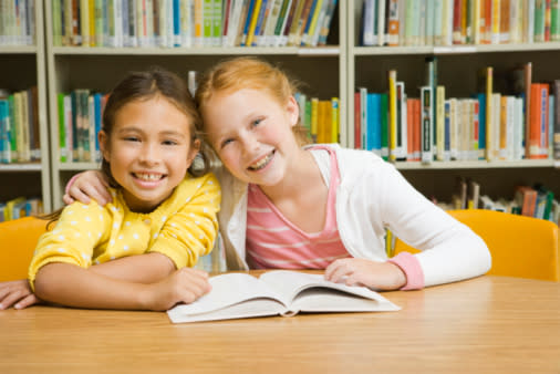 <div class="caption-credit"> Photo by: ThinkStock</div><b>Hugging</b>: These two kids would not be smiling if they attended the New Jersey middle <a href="http://yhoo.it/12neScO" rel="nofollow noopener" target="_blank" data-ylk="slk:school that banned;elm:context_link;itc:0;sec:content-canvas" class="link ">school that banned</a> hugging this past spring. The principal mandated the no-hugging policy after witnessing what he described as "some incidents of unsuitable, physical interactions between students."