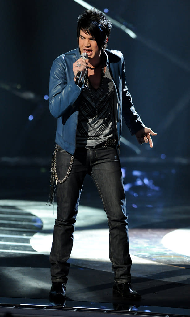 Adam Lambert performs "Black or White" by Michael Jackson on "American Idol."