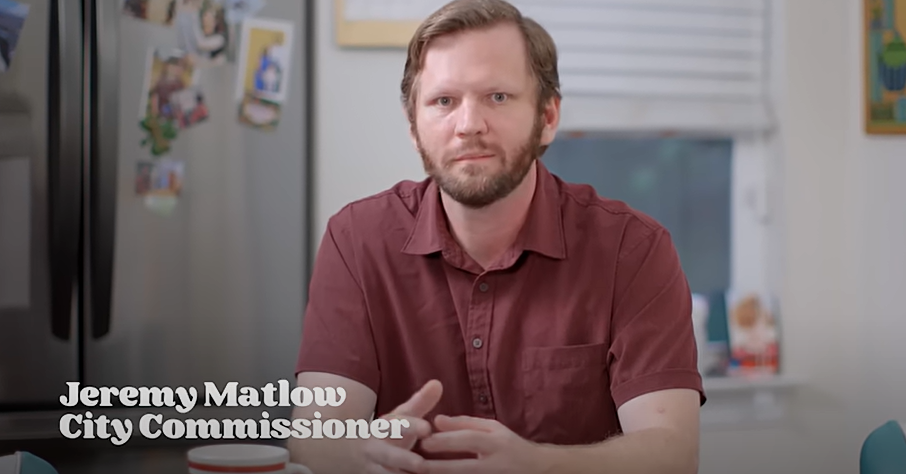 A new TV ad from the One Tallahassee political committee features City Commissioners Jeremy Matlow and Jack Porter and City Commission candidate Dot Inman-Johnson, who's challenging City Commissioner Curtis Richardson in the 2024 election.