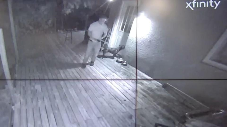 <div>Surveillance video captured the shooting on camera. Image is courtesy of the Lee County Sheriff's Office.</div>