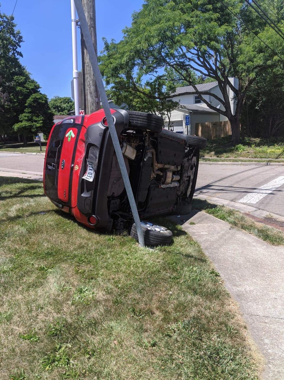 Columbus police say teenagers are largely responsible for breaking into and then taking joyrides in Kia and Hyundai cars, like this one, whose owner is part of the "Columbus Kia/Hyundai Theft Victims" Facebook group.