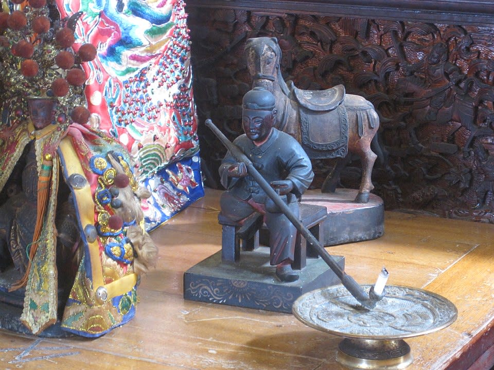 安平西㡣殿中王雞屎神像。（圖／WIKI圖庫Pbdragonwang攝）
