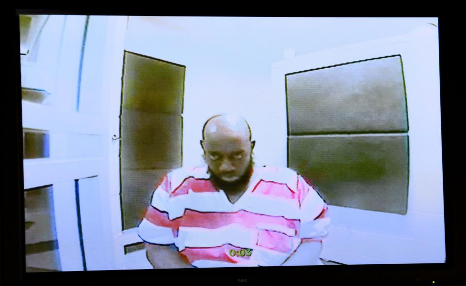 Antwann Brown, the man accused of stabbing five people at Dyke Industries on Sept. 11, 2019, made his first court appearance Sept. 12 in Leon County, Fla.