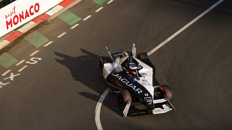 Mitch Evans, Jaguar TCS Racing, Jaguar I-TYPE 6 during the ABB FIA Formula E Championship - 2023 Monaco E-Prix Round 6 on May 06, 2023 in Monte Carlo, Monaco.