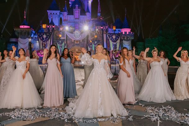 The 2023 Disney Fairy Tale Weddings Collection has been revealed, and it's gorgeous. (Russ Hennings/White Rabbit Photo)