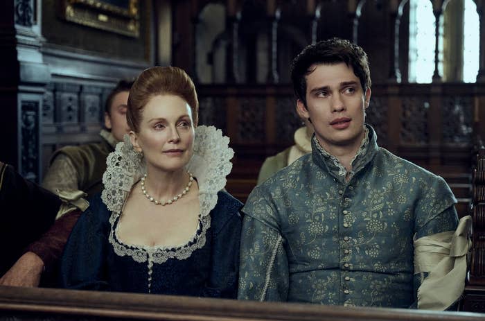 Based on the true story, Mary & George follows Mary Villiers (Julianne Moore), who manipulated her son George (Nicholas Galitzine) to seduce King James I (Tony Curran). Through their scheming, the two became one of the most influential players in the English court, finding themselves as the king's most trusted advisors. Starring: Julianne Moore, Nicholas Galitzine, Tony Curran, Laurie Davidson, Trine Dyrholm, and moreWhen it premieres: April 5 on Starz