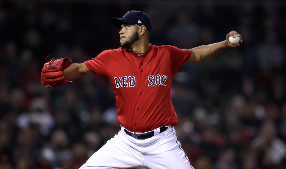 Eduardo Rodriguez could be something special in his age-25 season (AP Photo/Charles Krupa)