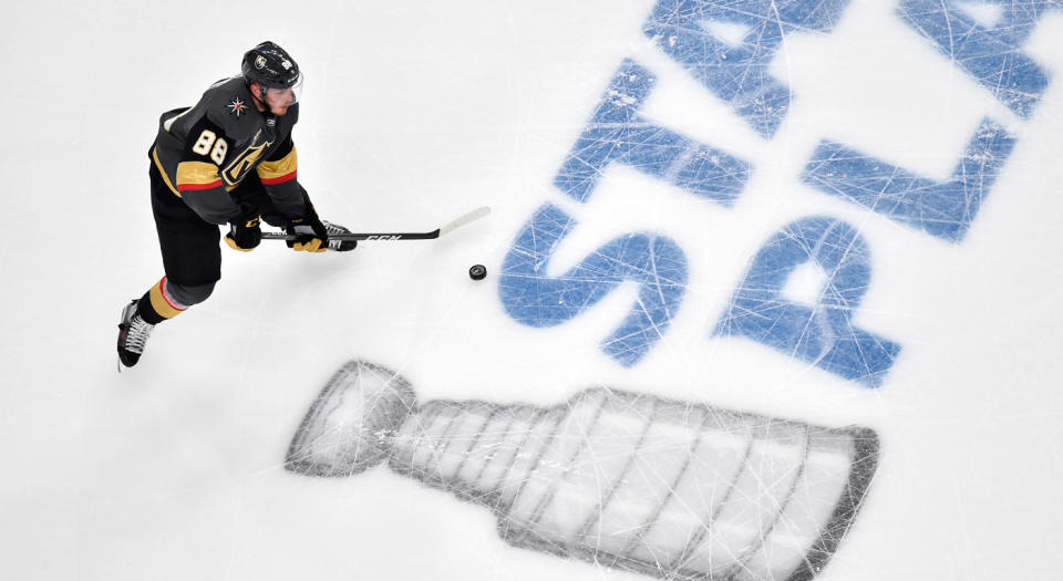 The Stanley Cup Final we all predicted: Capitals vs. Golden Knights. (Getty)