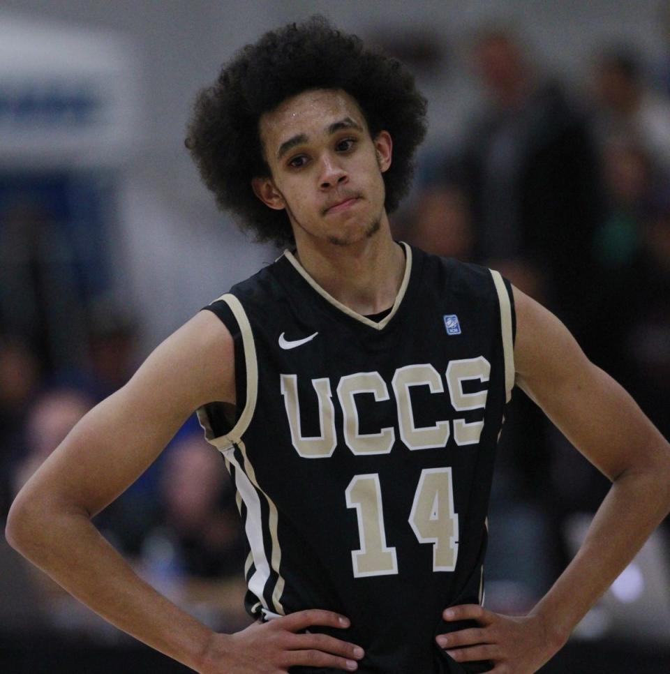 Derrick White became a Division II All-American at UCCS. (AP)