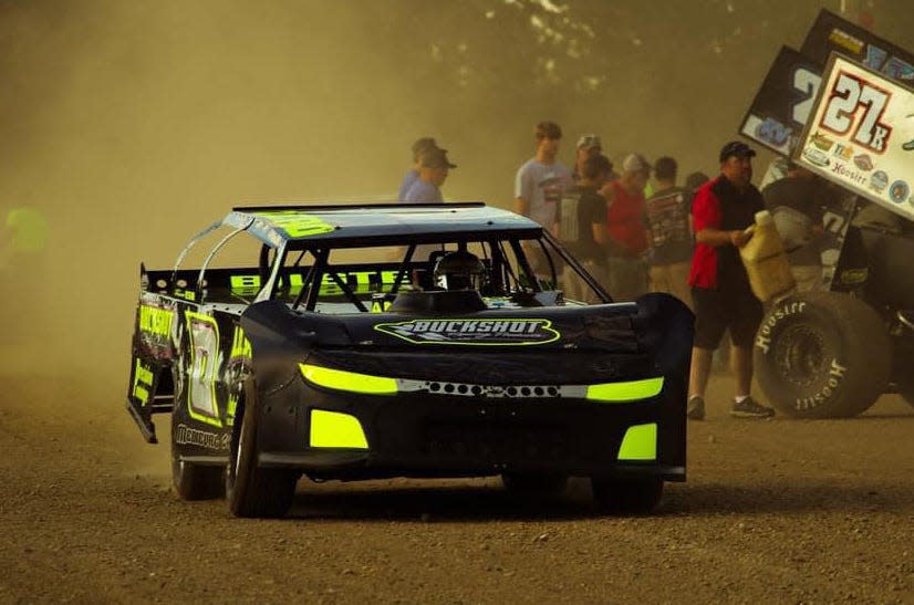 Eric Swan secured his eighth win of the season in the Street Stock Division on Saturday at Butler Motor Speedway