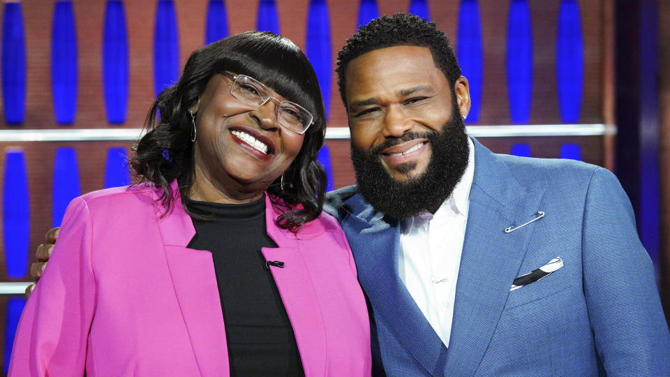 Doris Hancox and Anthony Anderson. (Christopher Willard / ABC via Getty Images)