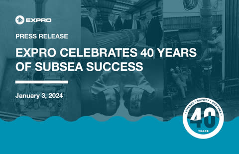 Expro Celebrates 40 Years of Subsea Success (Graphic: Business Wire)