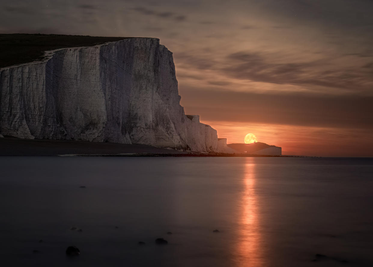 Golden Moonrise by Giles Embleton-Smith was highly commended (Giles Embleton-Smith/SDNPA/PA)