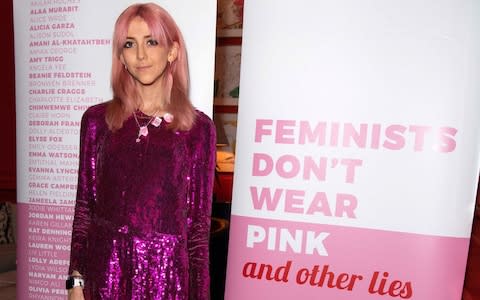 Scarlett Curtis at the launch of Feminists Don't Wear Pink (And Other Lies) - Credit: PinPep