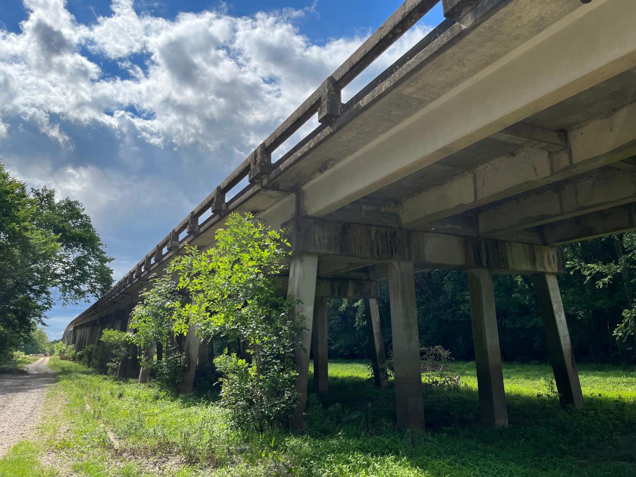 The US 301 Bridge over the Savannah River connects Sylvania, Ga., and Allendale, SC.