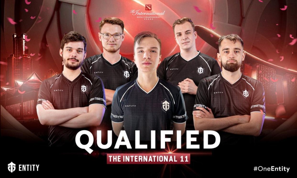 Entity qualified for The International 11 Group Stage after an undefeated run through the tournament's Western European qualifier. (Photo: Entity)