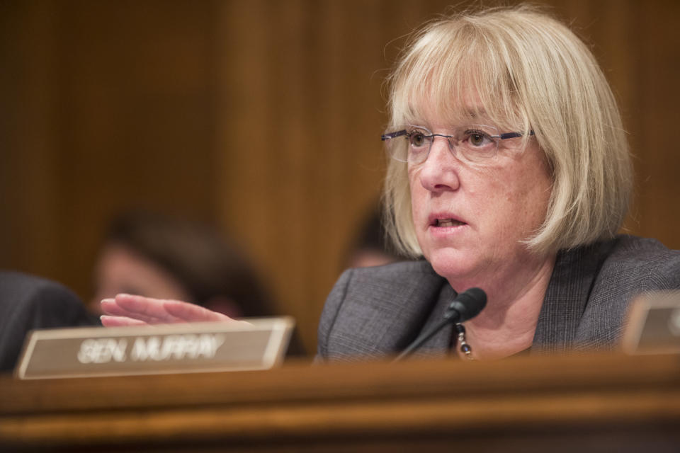 Sen. Patty Murray (D-Wash.) is asking industry organizations&nbsp;for information on&nbsp; their policies for dealing with reports of sexual harassment and assault. (Photo: Bloomberg via Getty Images)