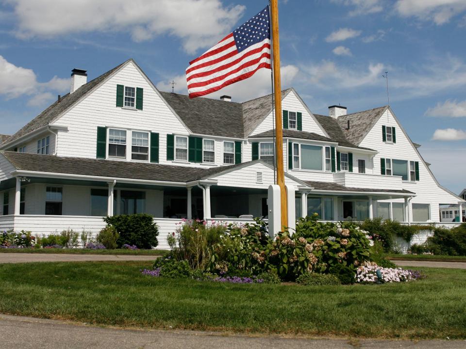 Kennedy family compound in Hyannis Port