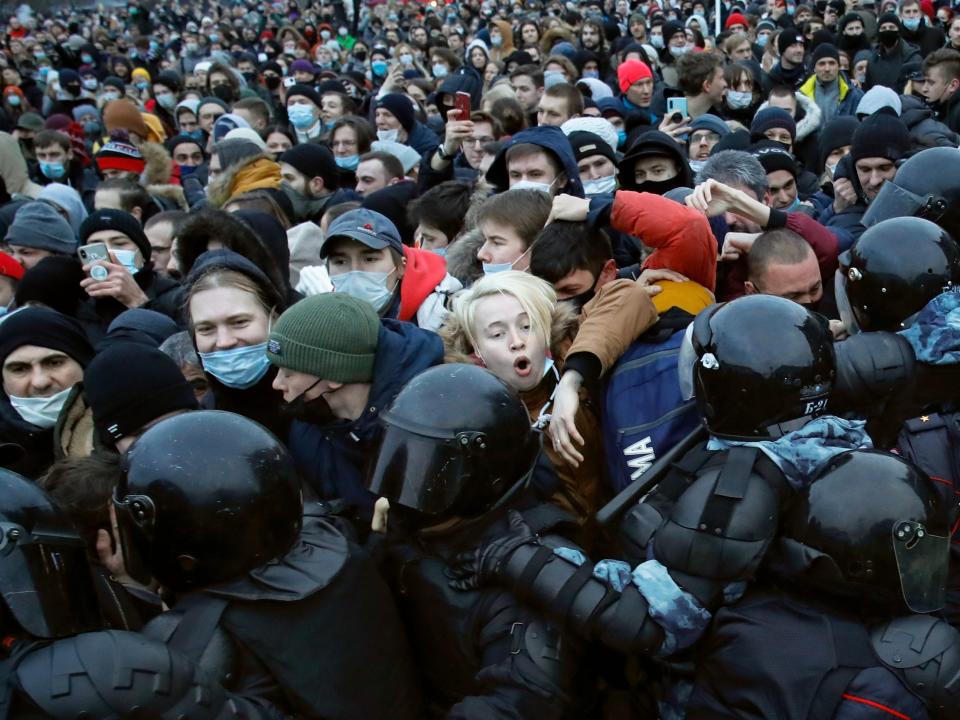 Alexei Navalny Protest