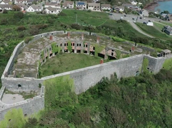 This post-Napoleonic Fortress is on the market for an apparent bargain at £190,000 ($226,000).