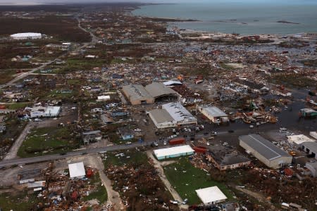 Hurricane Dorian hits the Abaco Islands