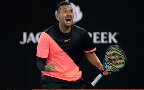 Nick Kyrgios of Australia - Credit: Getty