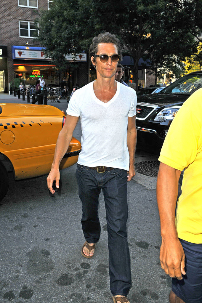 Stars dramatic weight loss, Matthew McConaughey