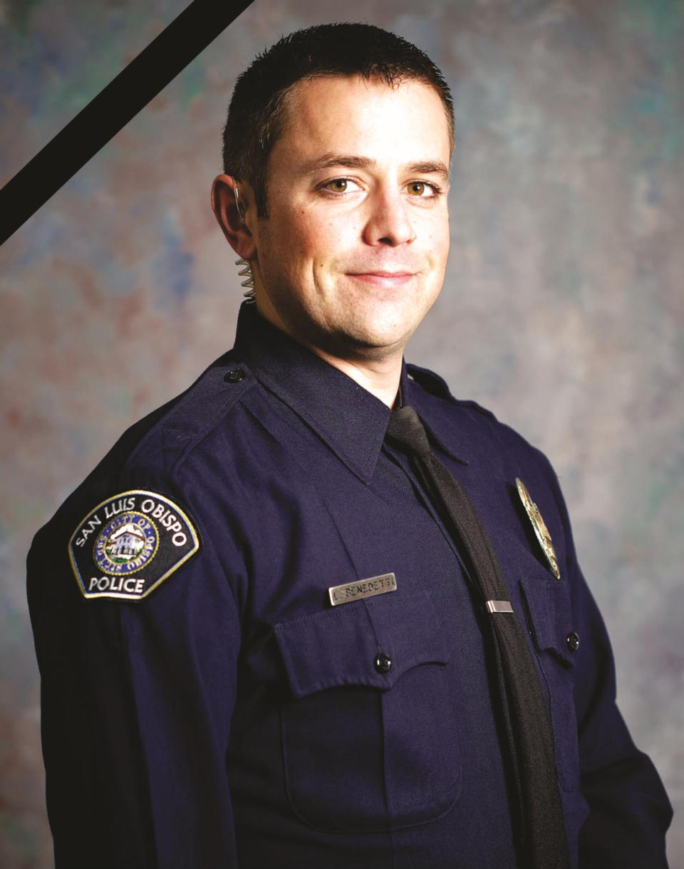 San Luis Obispo Police Det. Luca Benedetti. (San Luis Obispo Police)
