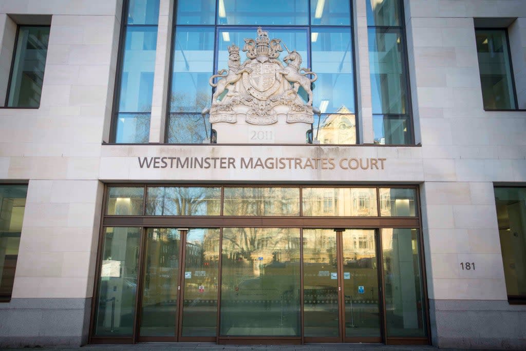 The man will appear at Wesminster magistrates court on Monday  (PA Archive)