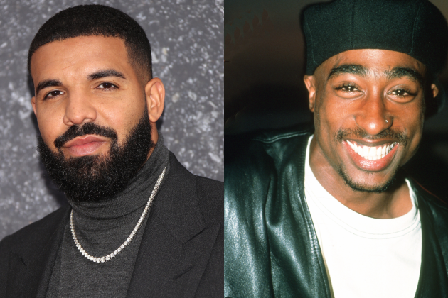 2Pac Is Drake's Most Listened To Artist Of 2022