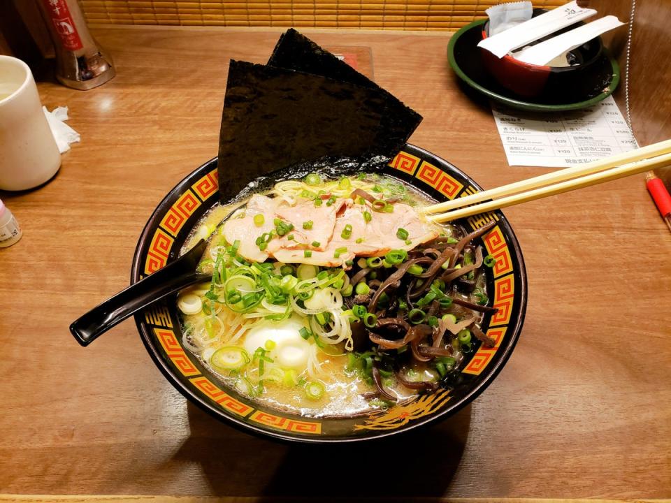 Ichiran Ramen in the Chuo Ward, Osaka (Unsplash)