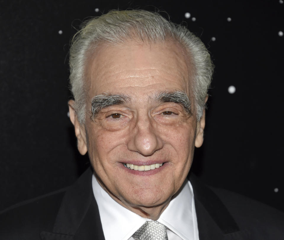 FILE - In this Monday, Nov. 19, 2018, file photo, filmmaker Martin Scorsese attends the Museum of Modern Art Film Benefit tribute in his honor, presented by Chanel, in New York. Bruce Springsteen is kicking off the Emmys campaign for his Netflix film “Springsteen on Broadway” with an acoustic performance of “Dancing in the Dark” and a deep and wide-ranging chat with filmmaker Scorsese, the two confirmed Sunday, May 5, 2019. (Photo by Evan Agostini/Invision/AP, File)