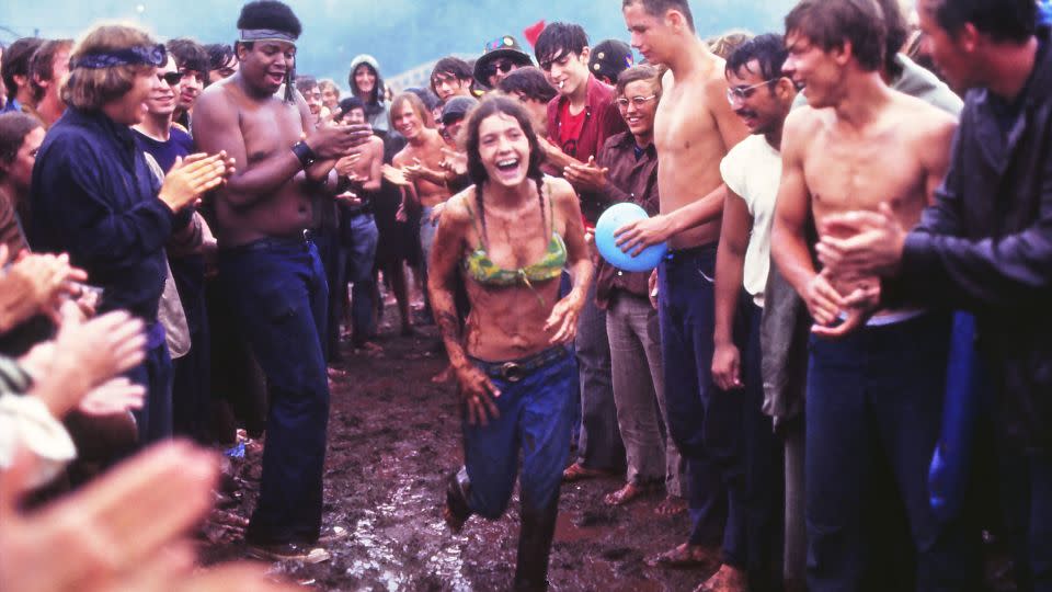 Baby Boomers are often tied to the Woodstock Music Festival, but many were children when the famed 1969 concerts took place. - Owen Franken/Corbis/Getty Images