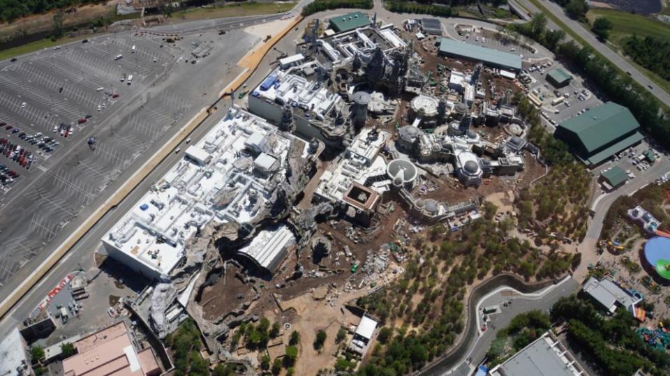 Aerial Photos Show Disney's Star Wars: Galaxy's Edge