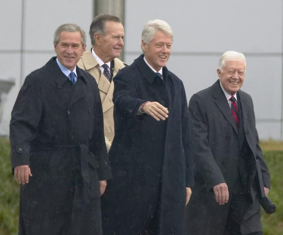 All the Times Former U.S. Presidents Have Gotten Together