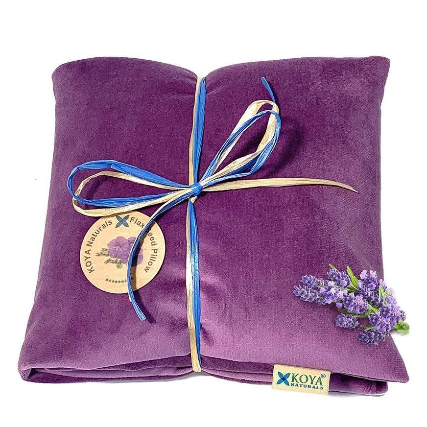 9) Aromatherapy Lavender Heat Pillow