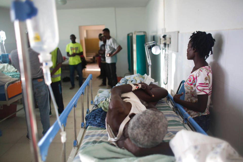 Storm-ravaged Haiti after Hurricane Matthew